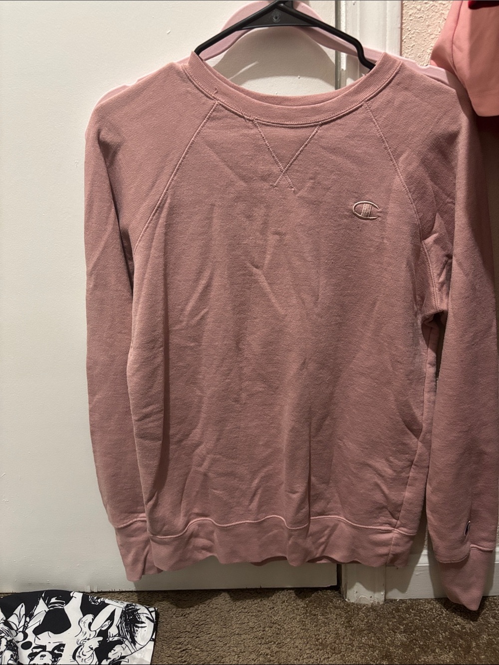 Champion Women's Dusty Rose Crewneck Sweatshirt